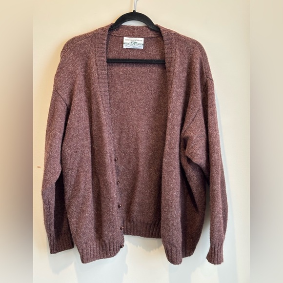 United Colors of Benetton wool & Alpca knit cardigan size large to XL NWT - Picture 3 of 8